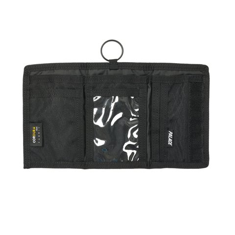 CORDUROY TRI WALLET BLACK