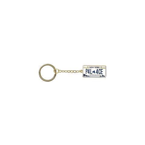 Palace PLATE KEYRING NY - Colorway