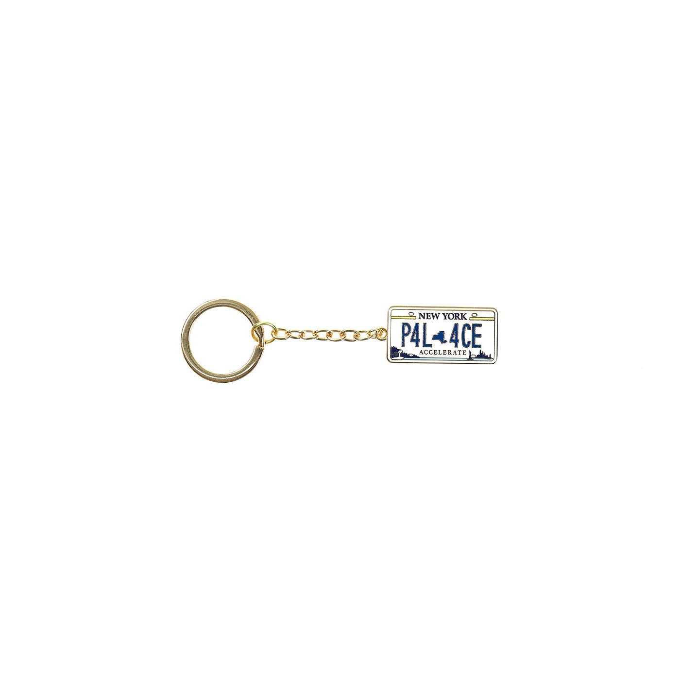 PLATE KEYRING NY