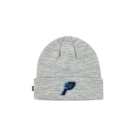 Palace PANTHER BEANIE GREY MARL - $42.00
