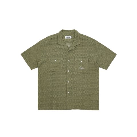 Palace LACE SHIRT GREEN - Colorway