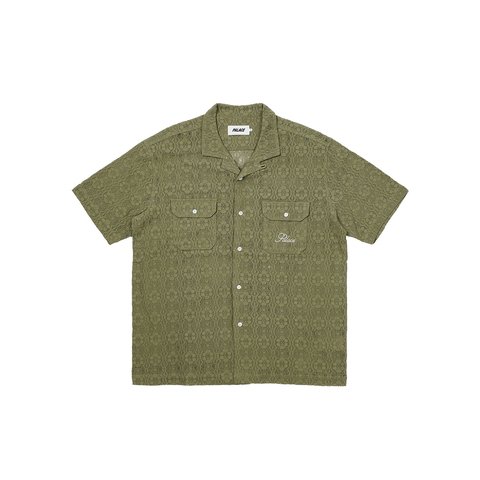 Palace LACE SHIRT GREEN - $128.00