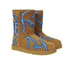 PALACE UGG LIGHTNING CLASSIC SHORT BOOT CHESTNUT