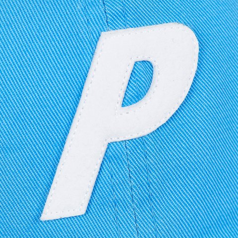 P 6-PANEL CRYSTALISED BLUE