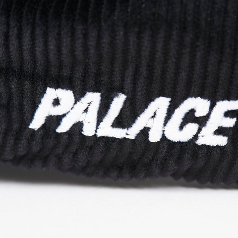 CORDUROY P 6-PANEL BLACK