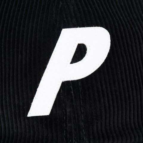 CORDUROY P 6-PANEL BLACK