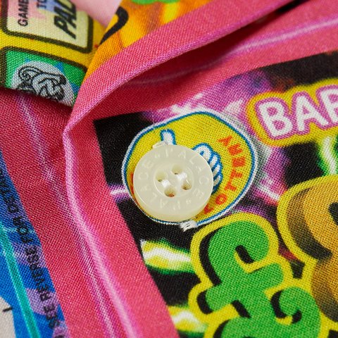 Palace SCRATCHY SHIRT PINK - Colorway