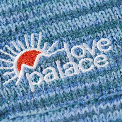 Palace SPACE KNIT BLUE - Colorway