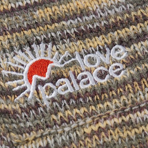 Palace SPACE KNIT BROWN - Colorway