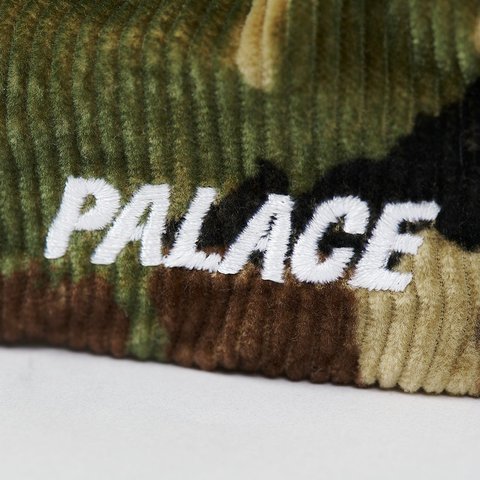 Palace CORDUROY P 6-PANEL WOODLAND DPM CAMO - Colorway