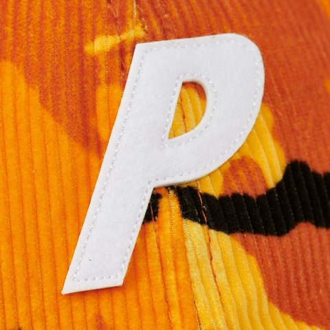 Palace CORDUROY P 6-PANEL ORANGE DPM CAMO - Colorway