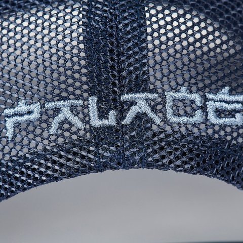 Palace TRIBAL TRUCKER HAT NAVY - Colorway