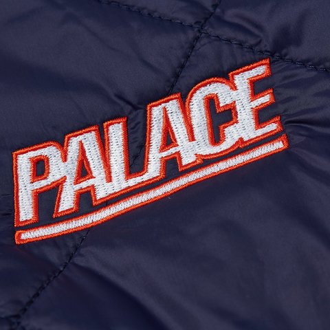 REVERSIBLE QUILTED SPORTS BOMBER NAVY