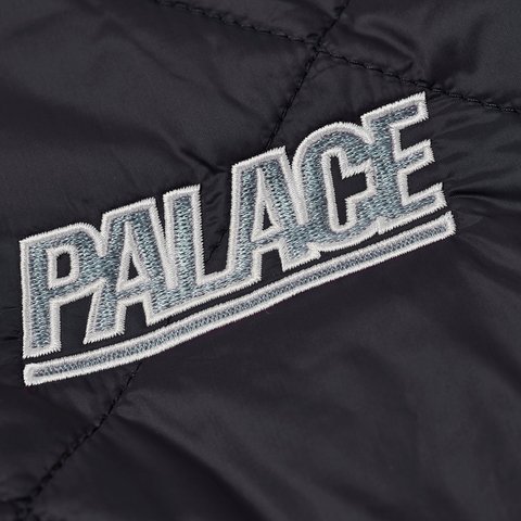 Palace REVERSIBLE QUILTED SPORTS BOMBER BLACK - Colorway