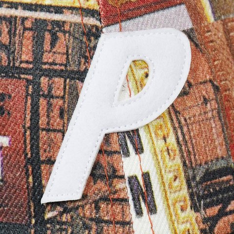 Palace P 6-PANEL DOWNTOWN RED - Colorway