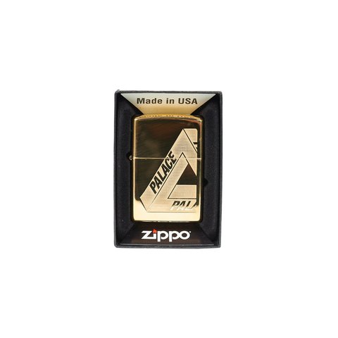 Palace PALACE TRI-FERG ZIPPO LIGHTER HIGH POLISH BRASS - Colorway