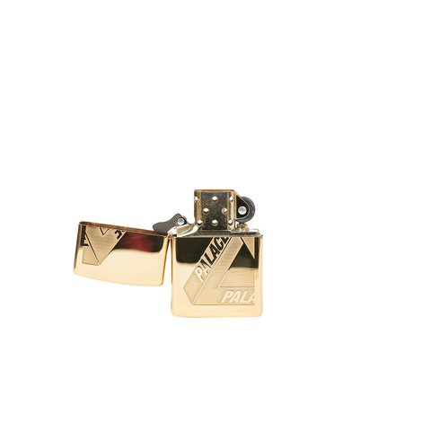 Palace PALACE TRI-FERG ZIPPO LIGHTER HIGH POLISH BRASS - Colorway