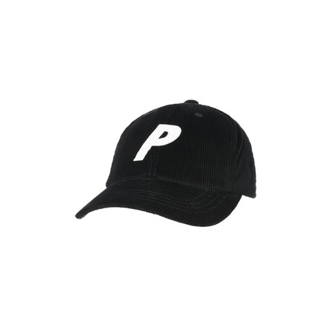 CORDUROY P 6-PANEL BLACK