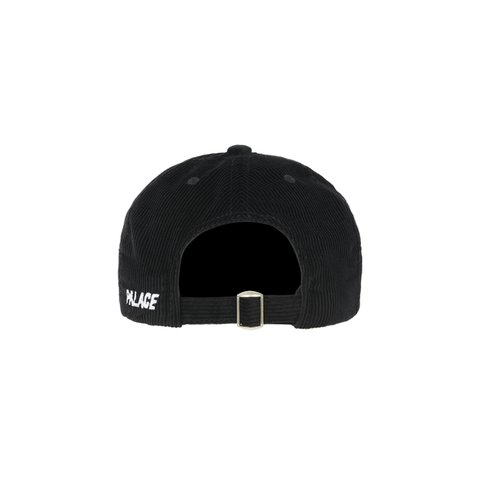 CORDUROY P 6-PANEL BLACK