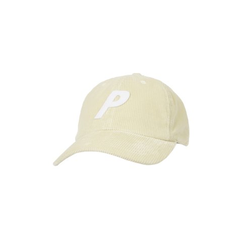 Palace CORDUROY P 6-PANEL SOFT WHITE - Colorway