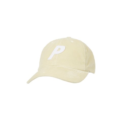 Palace CORDUROY P 6-PANEL SOFT WHITE - $48.00