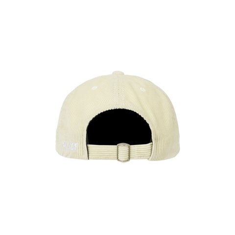 Palace CORDUROY P 6-PANEL SOFT WHITE - Colorway