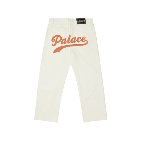 Palace CHAIN SCRIPT JEAN WHISPER WHITE - Colorway