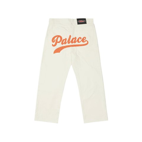 Palace CHAIN SCRIPT JEAN WHISPER WHITE - $188.00