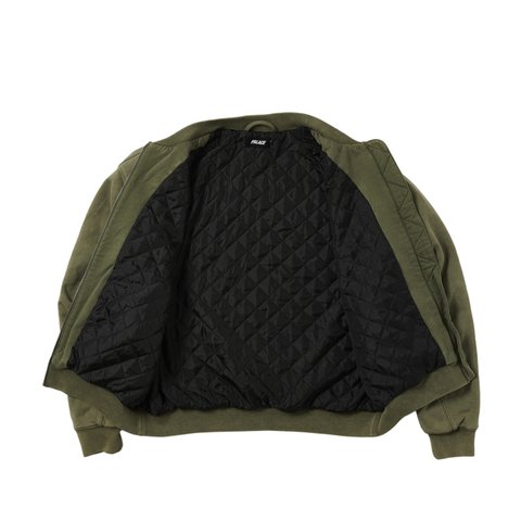 Palace WASH OUT BOMBER JACKET THE DEEP GREEN - Colorway