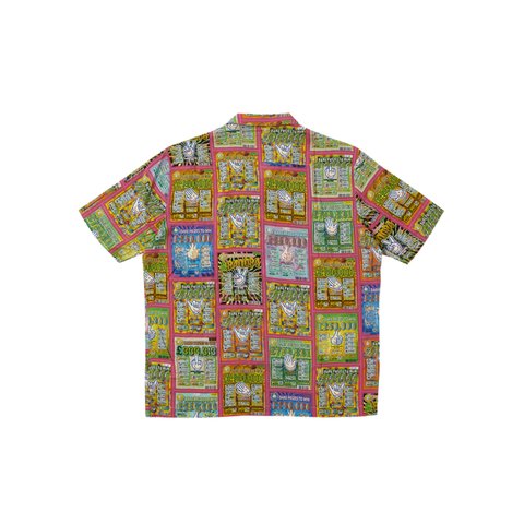 Palace SCRATCHY SHIRT PINK - Colorway