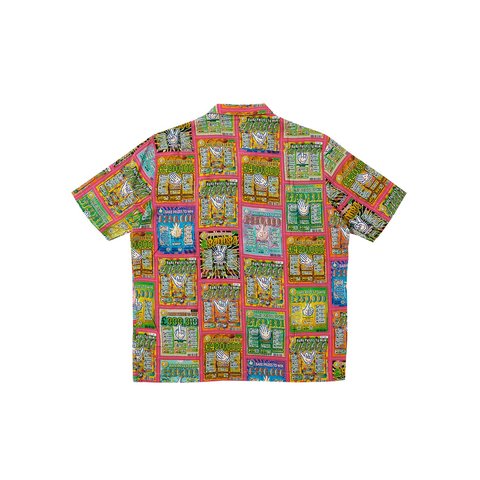 Palace SCRATCHY SHIRT PINK - Colorway