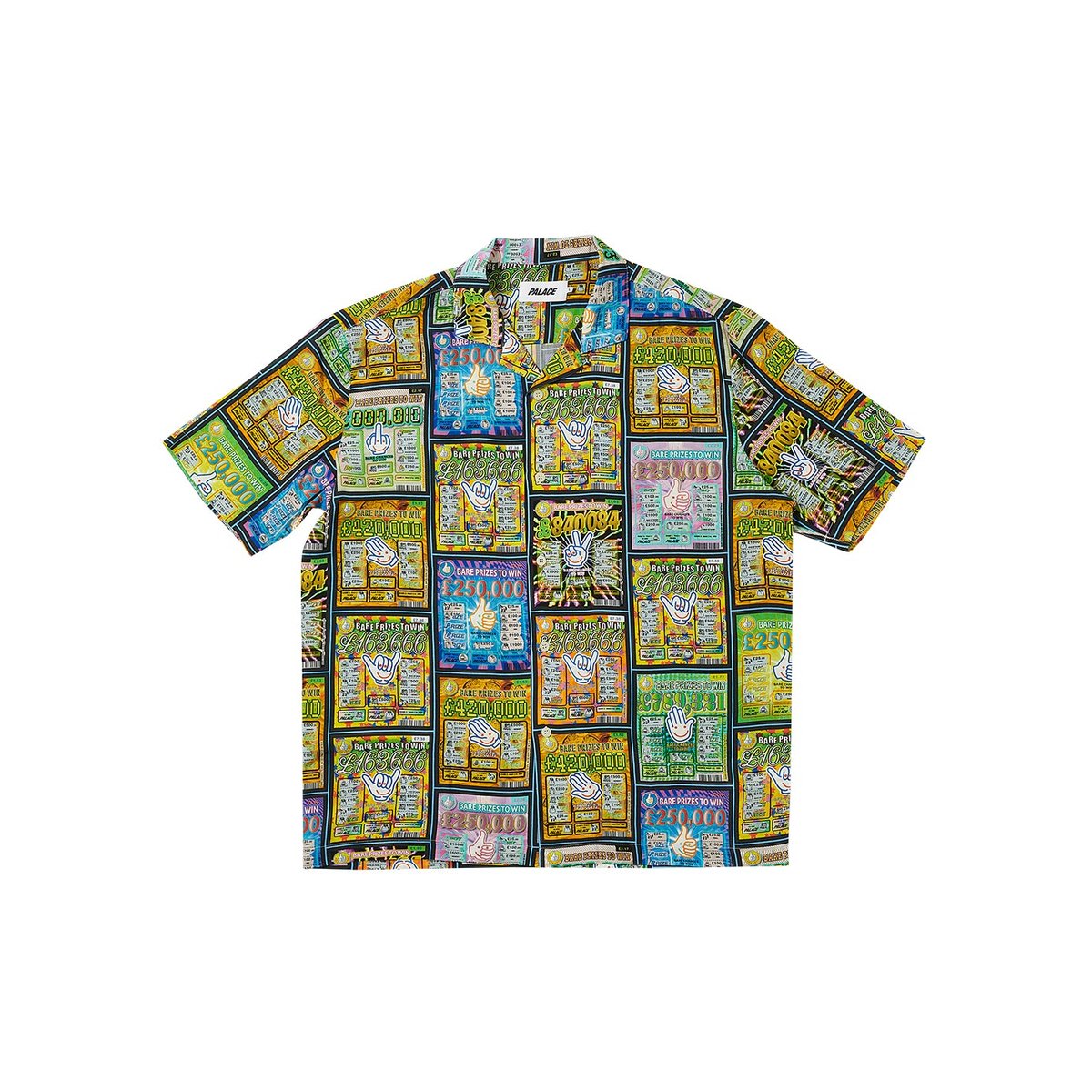 Palace SCRATCHY SHIRT BLACK (Spring 2023) - €128.00