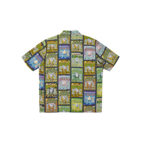 Palace SCRATCHY SHIRT BLACK - Colorway