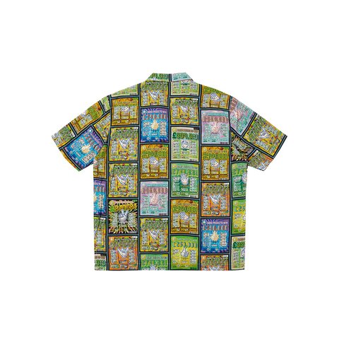 Palace SCRATCHY SHIRT BLACK - Colorway