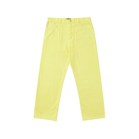Palace BAGGIER JEAN PASTEL YELLOW - Colorway