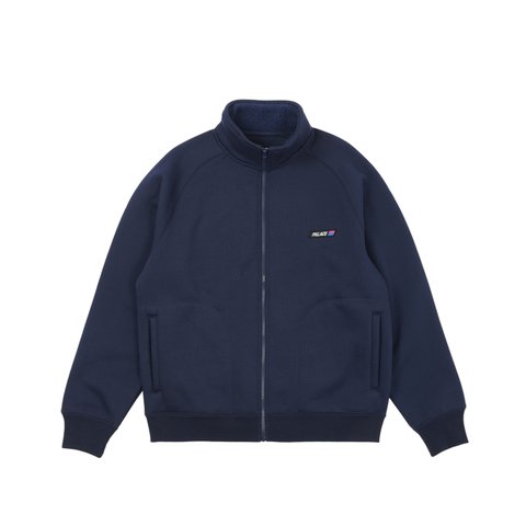 Palace FLEECE BONDED FULL ZIP NAVY - Colorway