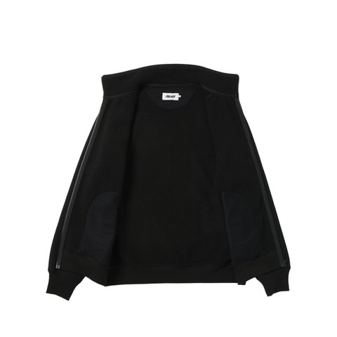 Palace FLEECE BONDED FULL ZIP BLACK - Colorway