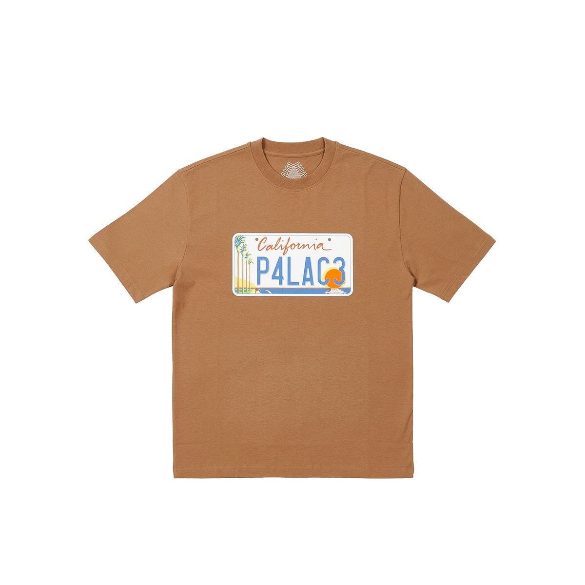 Palace PLATE T-SHIRT MOCHA (Spring 2023) - €48.00