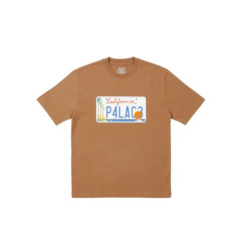 Palace PLATE T-SHIRT MOCHA - €48.00