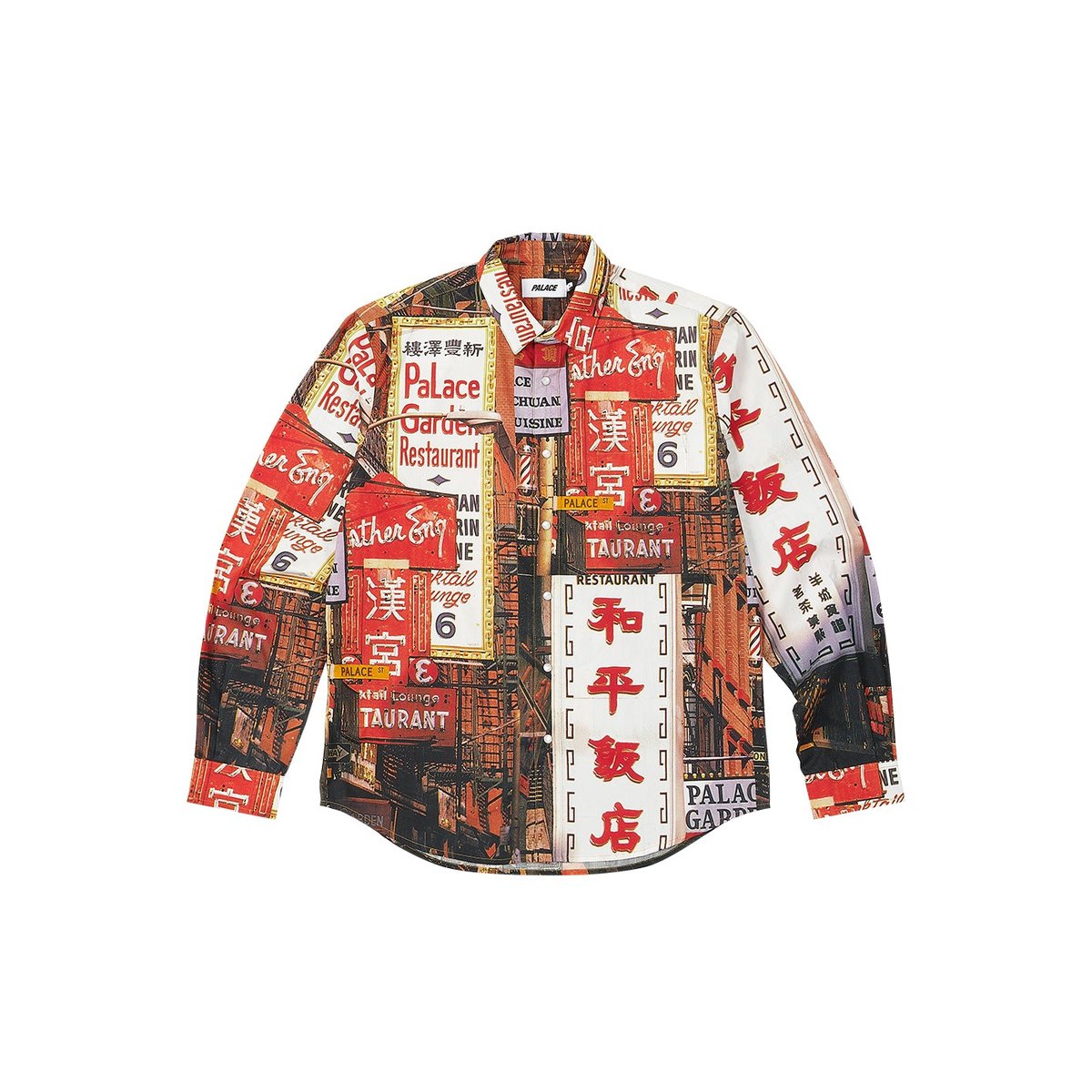 Palace DOWNTOWN SHIRT RED (Spring 2023) - €148.00