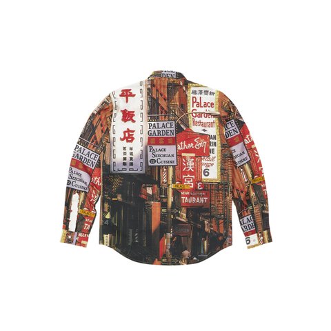 Palace DOWNTOWN SHIRT RED - Colorway