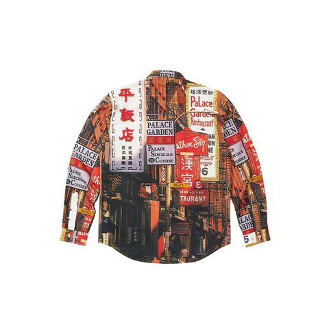 Palace DOWNTOWN SHIRT RED - Colorway