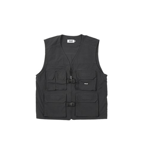 Palace UTILITY GILET ANTHRACITE - Colorway