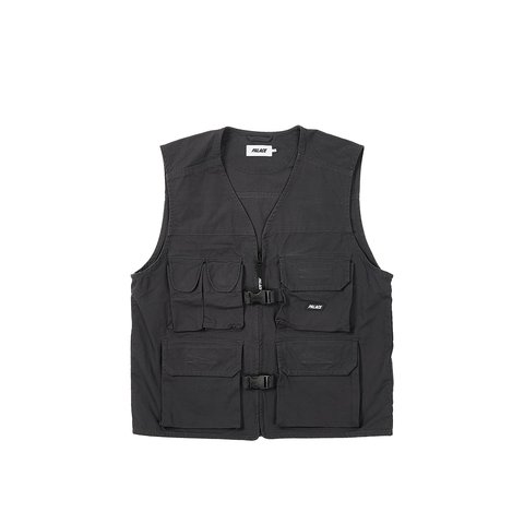 Palace UTILITY GILET ANTHRACITE - €188.00
