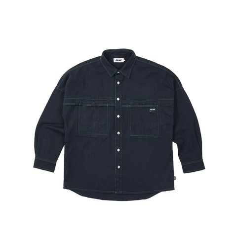 Palace STITCH UP DROP SHOULDER SHIRT NAVY - Colorway