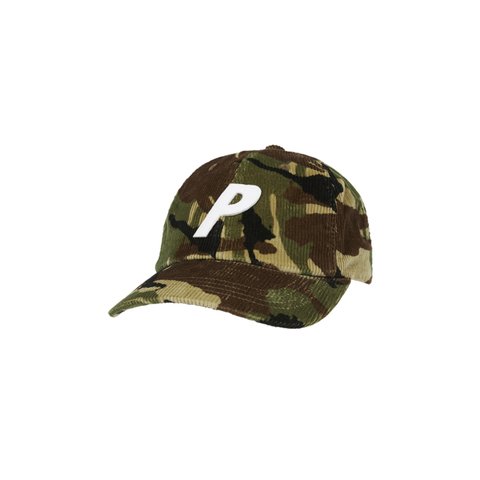 Palace CORDUROY P 6-PANEL WOODLAND DPM CAMO - Colorway