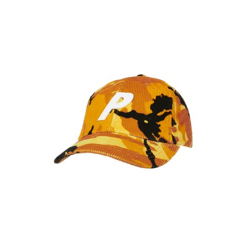 Palace CORDUROY P 6-PANEL ORANGE DPM CAMO - Colorway