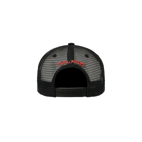 Palace TRIBAL TRUCKER HAT BLACK - Colorway