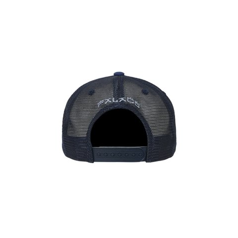 Palace TRIBAL TRUCKER HAT NAVY - Colorway