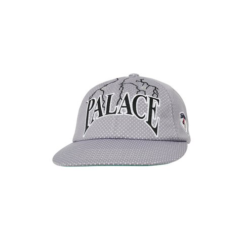 Palace HESH STRAPBACK SILVER - $48.00